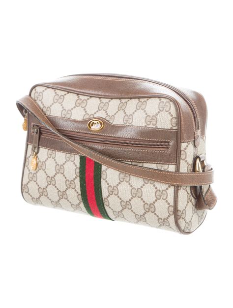 facke vintage gucci crossbody|authentic Gucci crossbody bag unisex.